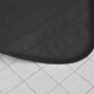 vidaXL Zweiseitige Tagesdecke Gesteppt Schwarz/Weiß 220x240 cm vidaXL Zweiseitige Tagesdecke Gesteppt Schwarz/Weiß 220x240 cm
