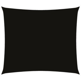 vidaXL Sonnensegel Oxford-Gewebe Rechteckig 2x2,5 m Schwarz