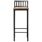 vidaXL Barstühle 2 Stk. Raues Massivholz Mango vidaXL Barstühle 2 Stk. Raues Massivholz Mango