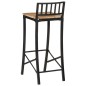vidaXL Barstühle 2 Stk. Raues Massivholz Mango vidaXL Barstühle 2 Stk. Raues Massivholz Mango