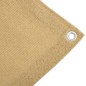 vidaXL Zeltteppich Sandfarbe 250x550 cm HDPE vidaXL Zeltteppich Sandfarbe 250x550 cm HDPE
