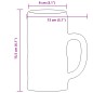 vidaXL Bierkrüge mit Henkel Glas 6 Stk. 500 ml vidaXL Bierkrüge mit Henkel Glas 6 Stk. 500 ml