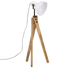 vidaXL Stehleuchte 25 W Weiß 45x45x120 cm E27
