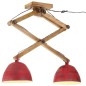 vidaXL Deckenleuchte 25 W Rot 29x18x85 cm E27 vidaXL Deckenleuchte 25 W Rot 29x18x85 cm E27
