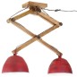 vidaXL Deckenleuchte 25 W Rot 29x18x85 cm E27 vidaXL Deckenleuchte 25 W Rot 29x18x85 cm E27