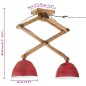 vidaXL Deckenleuchte 25 W Rot 29x18x85 cm E27 vidaXL Deckenleuchte 25 W Rot 29x18x85 cm E27