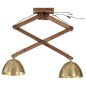 vidaXL Deckenleuchte 25 W Antik-Messing 29x18x85 cm E27 vidaXL Deckenleuchte 25 W Antik-Messing 29x18x85 cm E27