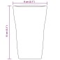 vidaXL Biergläser 6 Stk. 415 ml vidaXL Biergläser 6 Stk. 415 ml