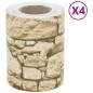 vidaXL Sichtschutzstreifen 4 Stk. Steinoptik Grau 35x0,19 m PVC vidaXL Sichtschutzstreifen 4 Stk. Steinoptik Grau 35x0,19 m PVC