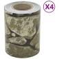 vidaXL Sichtschutzstreifen 4 Stk. Steinoptik Grau 35x0,19 m PVC vidaXL Sichtschutzstreifen 4 Stk. Steinoptik Grau 35x0,19 m PVC