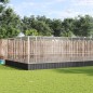 vidaXL Voliere mit Erweiterung Silbern 832x414x212 cm Stahl vidaXL Voliere mit Erweiterung Silbern 832x414x212 cm Stahl