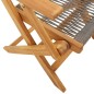 vidaXL Gartenstühle 8 Stk. Klappbar Grau Massivholz Akazie vidaXL Gartenstühle 8 Stk. Klappbar Grau Massivholz Akazie