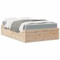 vidaXL Bett mit Matratze 120x200 cm Massivholz Kiefer vidaXL Bett mit Matratze 120x200 cm Massivholz Kiefer