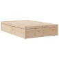 vidaXL Bett mit Matratze 120x200 cm Massivholz Kiefer vidaXL Bett mit Matratze 120x200 cm Massivholz Kiefer