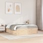 vidaXL Bett mit Matratze 160x200 cm Massivholz Kiefer vidaXL Bett mit Matratze 160x200 cm Massivholz Kiefer