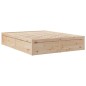 vidaXL Bett mit Matratze 160x200 cm Massivholz Kiefer vidaXL Bett mit Matratze 160x200 cm Massivholz Kiefer