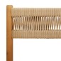 vidaXL 5-tlg. Garten-Essgruppe Polypropylen und Massivholz Beige vidaXL 5-tlg. Garten-Essgruppe Polypropylen und Massivholz Beige