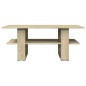 vidaXL Couchtisch Sonoma-Eiche 102x55x42 cm Holzwerkstoff vidaXL Couchtisch Sonoma-Eiche 102x55x42 cm Holzwerkstoff