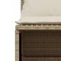 vidaXL 5-tlg. Garten-Sofagarnitur mit Kissen Beige Poly Rattan vidaXL 5-tlg. Garten-Sofagarnitur mit Kissen Beige Poly Rattan