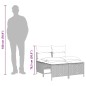vidaXL 5-tlg. Garten-Sofagarnitur mit Kissen Schwarz Poly Rattan vidaXL 5-tlg. Garten-Sofagarnitur mit Kissen Schwarz Poly Rattan