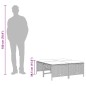 vidaXL 5-tlg. Garten-Sofagarnitur mit Kissen Beige Poly Rattan vidaXL 5-tlg. Garten-Sofagarnitur mit Kissen Beige Poly Rattan