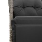 vidaXL 9-tlg. Garten-Essgruppe mit Kissen Grau Poly Rattan vidaXL 9-tlg. Garten-Essgruppe mit Kissen Grau Poly Rattan