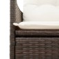 vidaXL 9-tlg. Garten-Essgruppe mit Kissen Braun Poly Rattan vidaXL 9-tlg. Garten-Essgruppe mit Kissen Braun Poly Rattan