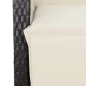 vidaXL 7-tlg. Garten-Essgruppe mit Kissen Schwarz Poly Rattan vidaXL 7-tlg. Garten-Essgruppe mit Kissen Schwarz Poly Rattan