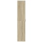 vidaXL Highboard Sonoma-Eiche 60x35x180 cm Holzwerkstoff vidaXL Highboard Sonoma-Eiche 60x35x180 cm Holzwerkstoff