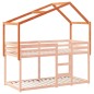 vidaXL Dach für Kinderbett Wachsbraun 203x95,5x142cm Massivholz Kiefer vidaXL Dach für Kinderbett Wachsbraun 203x95,5x142cm Massivholz Kiefer