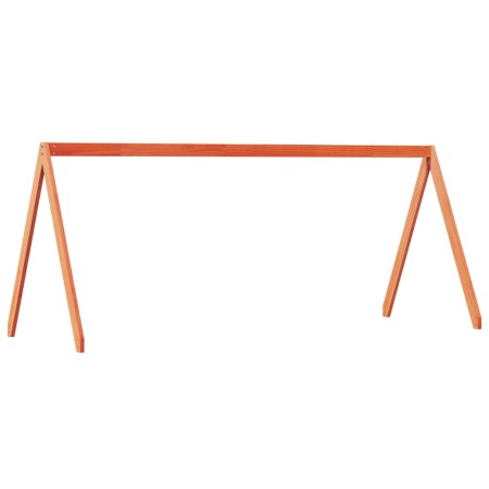 vidaXL Dach für Kinderbett Wachsbraun 199x95,5x88 cm Massivholz Kiefer