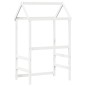 vidaXL Dach für Kinderbett Weiß 108x70x176,5 cm Massivholz Kiefer vidaXL Dach für Kinderbett Weiß 108x70x176,5 cm Massivholz Kiefer