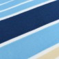 vidaXL Picknickdecke Faltbar Blau und Weiß Gestreift 200x200 cm Samt vidaXL Picknickdecke Faltbar Blau und Weiß Gestreift 200x200 cm Samt