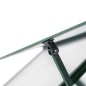 vidaXL Gewächshaus mit Fundamentrahmen Grün 169x114x195 cm Aluminimum vidaXL Gewächshaus mit Fundamentrahmen Grün 169x114x195 cm Aluminimum