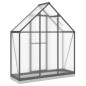 vidaXL Gewächshaus mit Fundamentrahmen Anthrazit 169x58x202 cm Alu vidaXL Gewächshaus mit Fundamentrahmen Anthrazit 169x58x202 cm Alu