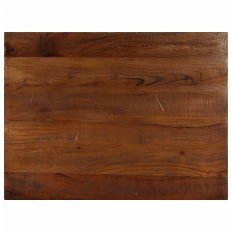 vidaXL Tischplatte 80x50x2,5 cm Rechteckig Altholz Massiv vidaXL Tischplatte 80x50x2,5 cm Rechteckig Altholz Massiv