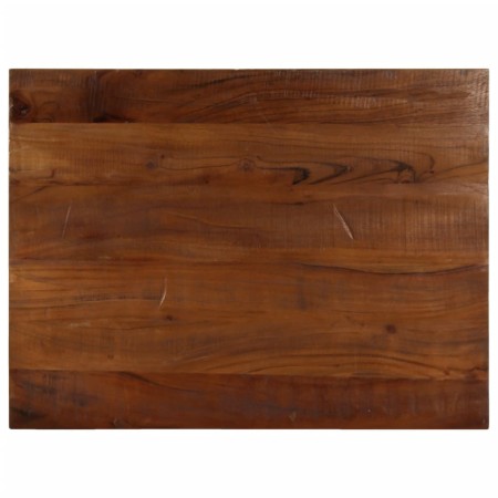 vidaXL Tischplatte 80x50x2,5 cm Rechteckig Altholz Massiv