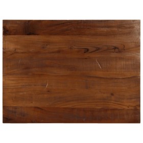 vidaXL Tischplatte 90x70x2,5 cm Rechteckig Altholz Massiv