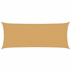 vidaXL Sonnensegel 160 g/m² Rechteckig Sandfarben 2x5 m HDPE
