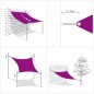 vidaXL Sonnensegel 160 g/m² Rechteckig Sandfarben 3,5x5 m HDPE vidaXL Sonnensegel 160 g/m² Rechteckig Sandfarben 3,5x5 m HDPE