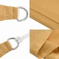 vidaXL Sonnensegel 160 g/m² Rechteckig Sandfarben 3,5x5 m HDPE vidaXL Sonnensegel 160 g/m² Rechteckig Sandfarben 3,5x5 m HDPE