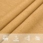 vidaXL Sonnensegel 160 g/m² Rechteckig Sandfarben 3,5x5 m HDPE vidaXL Sonnensegel 160 g/m² Rechteckig Sandfarben 3,5x5 m HDPE
