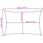 vidaXL Sonnensegel 160 g/m² Rechteckig Sandfarben 3,5x5 m HDPE vidaXL Sonnensegel 160 g/m² Rechteckig Sandfarben 3,5x5 m HDPE