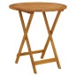 vidaXL 3-tlg. Bistro-Set Taupe Stoff und Massivholz vidaXL 3-tlg. Bistro-Set Taupe Stoff und Massivholz