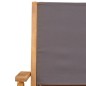 vidaXL 3-tlg. Bistro-Set Anthrazit Stoff und Massivholz vidaXL 3-tlg. Bistro-Set Anthrazit Stoff und Massivholz