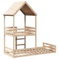 vidaXL Etagenbett ohne Matratze 90x190 cm Massivholz Kiefer vidaXL Etagenbett ohne Matratze 90x190 cm Massivholz Kiefer