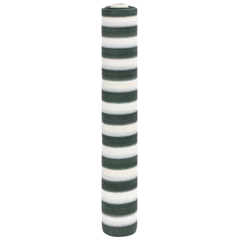 vidaXL Zaunblende Grün und Weiß 1,5x25 m HDPE 195 g/m² vidaXL Zaunblende Grün und Weiß 1,5x25 m HDPE 195 g/m²