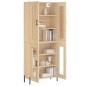 Highboard Sonoma-Eiche 69,5x34x180 cm Holzwerkstoff Highboard Sonoma-Eiche 69,5x34x180 cm Holzwerkstoff