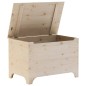 vidaXL Truhe mit Deckel RANA 80x49x54 cm Massivholz Kiefer vidaXL Truhe mit Deckel RANA 80x49x54 cm Massivholz Kiefer
