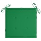 vidaXL Gartenstühle 4 Stk. mit Kissen Massivholz Teak vidaXL Gartenstühle 4 Stk. mit Kissen Massivholz Teak